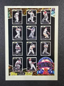 1993 Topps Black Gold Winner A Redemption 1-11 Bonds Gwynn Larkin - Imagen 1 de 2