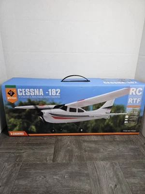RC Airplane Cessna-182 Remote Controlled Easy Fixed Wing New Gyro Beginner Kit - Image 1 of 4