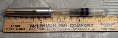 Parker 51 1948 Vacumatic Demostrator Vintage Pluma Estilográfica Transparente (*) Foto 1 de 4