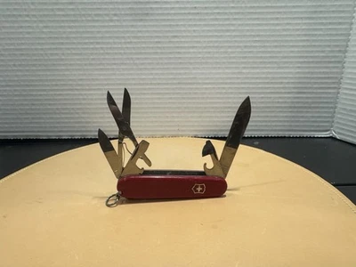 Victorinox Super Tinker Red Swiss Army Knife Vintage Used - Image 1 of 4