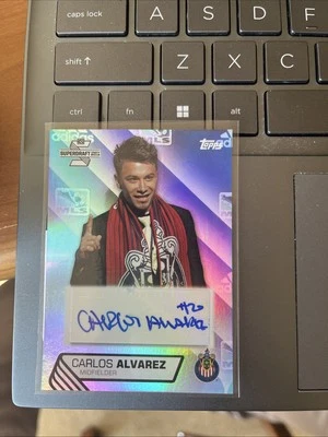 2013 Topps MLS SuperDraft Auto Carlos Álvarez #SDA-CA Auto Foto 1 de 2