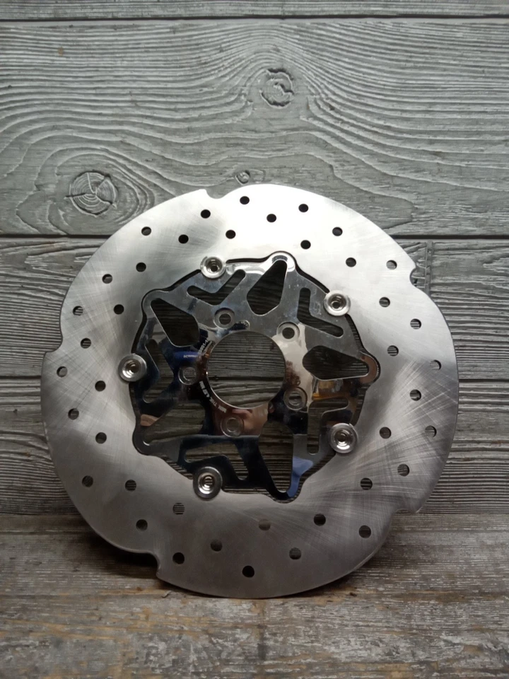 Harley Davidson 08-25 Touring Chrome Floating Brake Rotor 39901-10  - Image 1 of 4