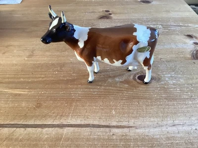 Beswick Ayrshire Cow Ickham  Bessie Green original lable - Image 1 of 4