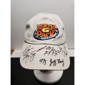 Autographed NASCAR Busch Series Dover Downs Hat - READ - Picture 1 of 9