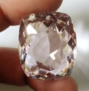 Baby Pink Topaz 83.70 Ct. Faceted Cushion Cut Loose Gemstone Gift for Birthday