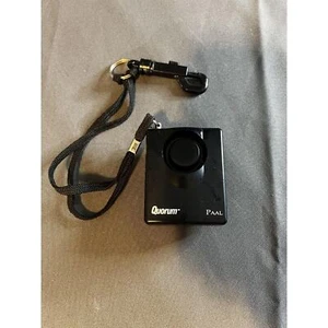 Quorum Paal Black Portable Personal Attack Security Alarm - Picture 1 of 3