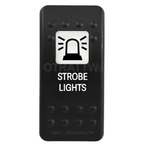 OTRATTW Carling Technologies Contura II Rocker only, STROBE LIGHTS, WHITE LENS - Foto 1 di 2