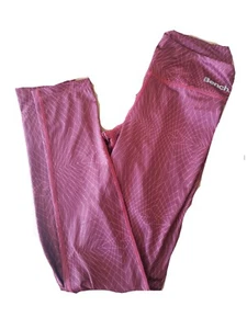 Bench Damen Nylonmischung UPF Burgunderrot Leggings - Baddah I - Größe Small - Bild 1 von 3