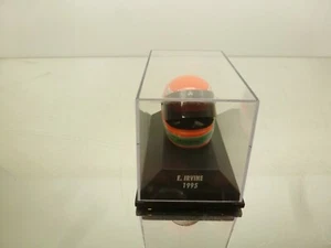 MINICHAMPS HELMET E. IRVINE 1995 - KIBON - 1:8 - GOOD IN SHOW-CASE - 156 - Picture 1 of 6