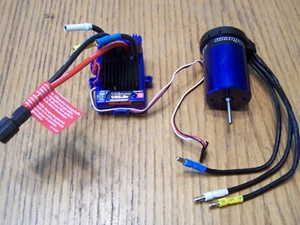 Fits Traxxas Velineon VXL-3s Brushless Speed Control 3500 Motor ESC Slash Bandit - Picture 1 of 5