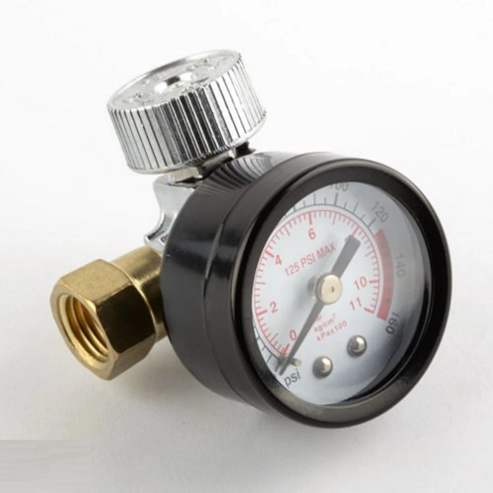 1/4" In Line Air Regulator w/Gauge - Image 1 of 1