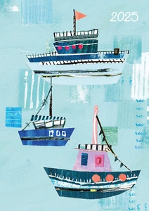 Sea Breeze - 2025 Premium A6 Flexi Pocket Diary Planner Christmas New Year Gift - Picture 1 of 2