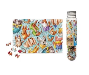 Micro Puzzle Hunde Welpen bezaubernd 150 Teile herausfordernde kleine Teile NEU - Bild 1 von 4