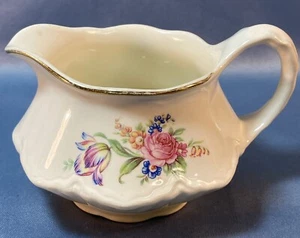 Vintage 1940’s Homer Laughlin Porcelain Creamer Made in the USA (m 48 N 8) - Picture 1 of 11