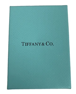 Tiffany & Co Empty Black & Blue Velvet NECKLACE Presentation Box Only Set - Picture 1 of 10