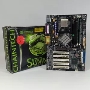 Chaintech Summit S848P Socket 478 AGP 8x Motherboard 2.8GHz Pentium 4 2GB Boxed - Picture 1 of 20