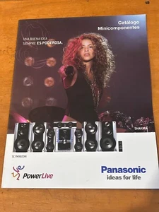 SHAKIRA Cover 2008 PANASONIC POWERLIVE MEXICO CATALOG Latin Pop - Picture 1 of 3