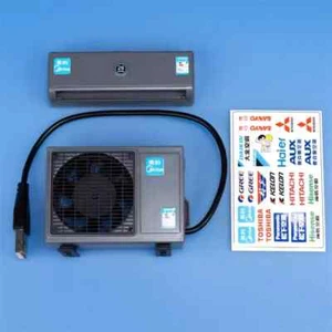 Dump Truck Miniature Model Toy Air Conditioner 1/14 for Tamiya RC Tipper Trailer - Picture 1 of 11
