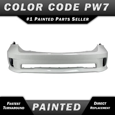 NEW Painted *PW7 White* Front Bumper Cover for 2013-2018 RAM 1500 Sport/Express Foto 1 de 4
