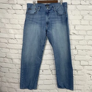 Polo Ralph Lauren Mens The Thompson Relaxed Fit Straight Jeans 36x29 Medium Wash - Picture 1 of 18