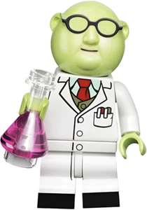LEGO Dr. Bunsen Honeydew Muppets Minifigura (71033) Nuevo Retirado Coleccionable CMF - Imagen 1 de 5