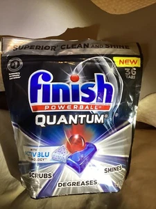 Finish Quantum Powerball Automatic Dishwasher Detergent 36 Tabs - Picture 1 of 2