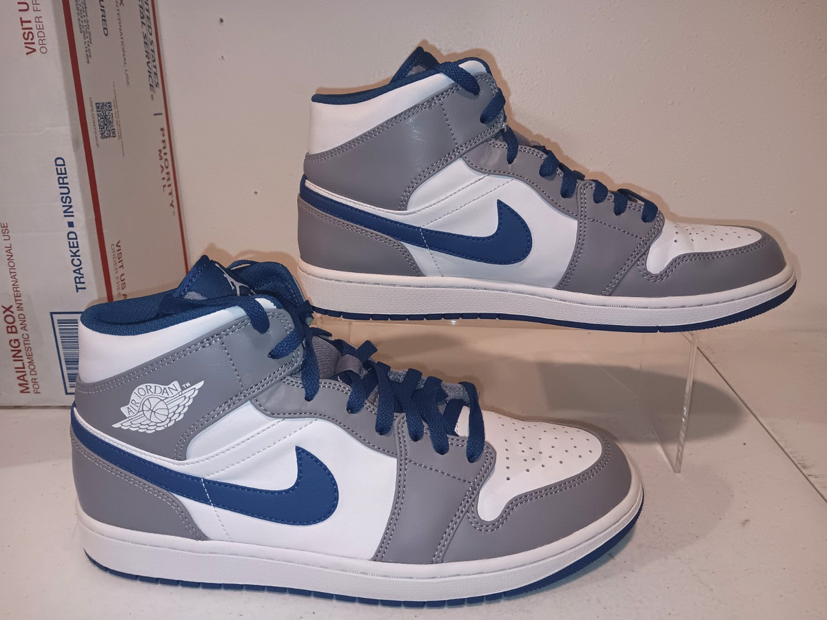 Jordan 1 Mid True Blue | eBay