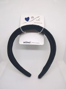 Scunci Stirnband @ali.Manno Schwarz Samt  - Bild 1 von 5