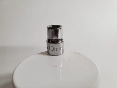 Unidade de soquete 3/8 tamanho 10mm Mastercraft 26mm (DC3/8-0012) - Imagem 1 de 4