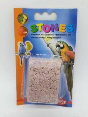 Mineralblock Vogel Mineralstein Wetzstein ca.100g Kalkstein Pickstein Lavastein - Bild 1 von 4