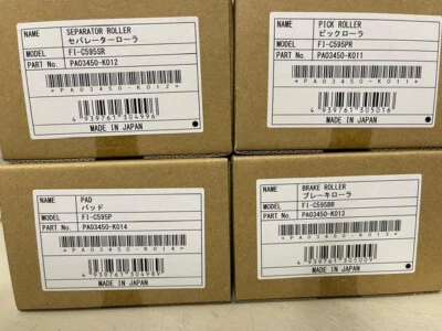 OEM Genuine sets of PA03450-K011/12/13 Rollers +14 (pad) for fi-5900C Scanner - Image 1 of 3