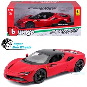 Bburago 1:18 Ferrari SF90 Stradale Red – Race & Play Ferrari - Picture 1 of 5