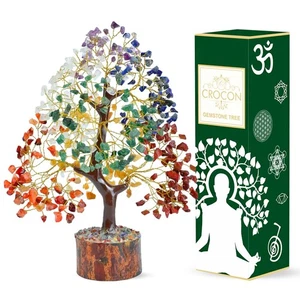 Regalos de cumpleaños originales del árbol de cristal de 7 chakras para mujer, cristal curativo... - Imagen 1 de 8