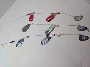 (3) MacDonald Lures 22" Trolling Rigs Rarität Al Wilson #8 Cascade Idaho - Bild 1 von 10