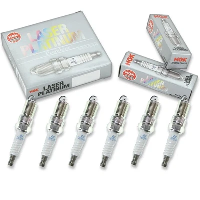6 pcs NGK Laser Platinum Spark Plugs for 2009-2012 Ford Escape 3.0L  3.0L V6 rs - Image 1 of 4