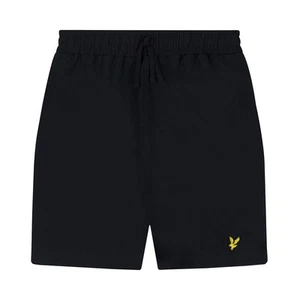 Boy's Lyle And Scott Juniors Swim Shorts in Black - Picture 1 of 1