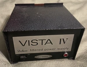 “Vista IV” Deluxe Filtered Power Supply 12 Volt DC USA Vintage Tested for Power - Zdjęcie 1 z 7