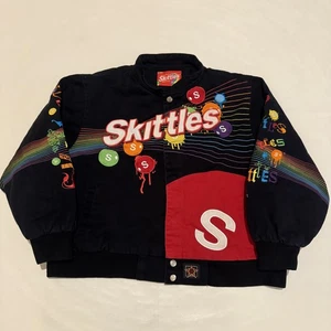 Chaqueta Skittles Juvenil 2XL Bordada Diseño JH Taste the Rainbow Multicolor Niño - Imagen 1 de 16