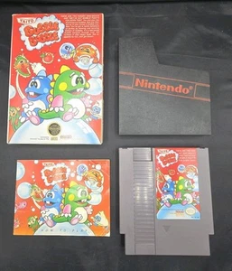 Bubble Bobble (NES, 1988 Taito) Complete CIB With Manual Circle Seal Tested - Picture 1 of 17