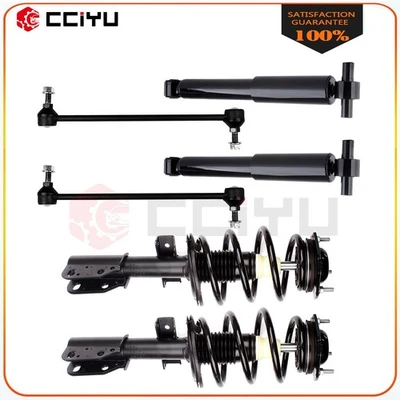 Front Struts Rear Shocks Sway Bar Links For 2009-2006 2017 Chevrolet Traverse Foto 1 de 4