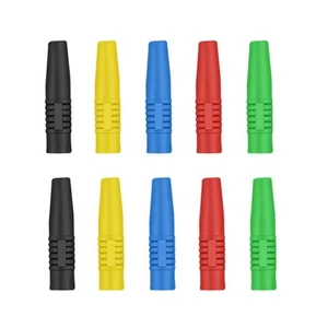 10 Pcs of Insulated Banana Connectors Compatible with Non Insulated Cables - Afbeelding 1 van 28
