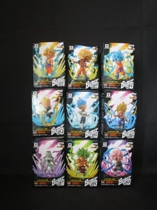 F48 Banpresto Dragonball Super Collectable BURST Figure 9 set Japan NEW - Picture 1 of 6