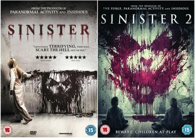Sinister 2 Movie Collection (DVD, 2013/2015) Brand new and factory sealed.  - Image 1 of 3