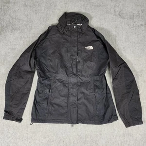 The North Face Womens Black Full Zip Jacket Size Large - Foto 1 di 14