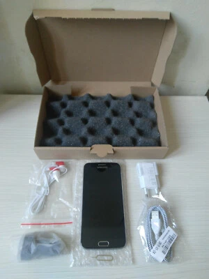 SAMSUNG GALAXY S6 G920F 32GB BLACK 5.1" 3GB RAM LTE 16 MEGAPIXEL GRADO A - Immagine 1 di 4