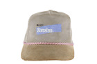 Vtg 80s Eland Sonalan Pesticide Spell Out Roped Corduroy Trucker Hat AS IS USA