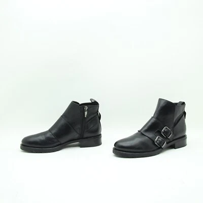 LAURA BELLARIVA ankle boots number EUR 38 used (code ST3261) cowboy biker women - Image 1 of 4