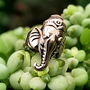 Ganesh Hair Bead Dreadlock MattLock Bead Beard Bead 8.5mm Hole Steel Jewellery - Picture 1 of 16