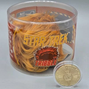 2015 Star Trek ISS Enterprise Terran Empire Coin & 2014 Loot Crate Tribble - Picture 1 of 9
