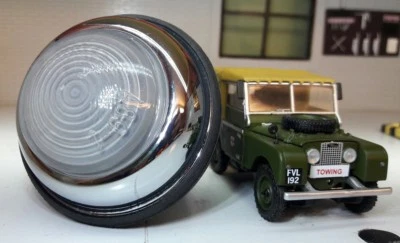 Land Rover Sidelight Series 1 80 86 Lucas L489 Complete Glass Lens 1948-56 Repro - Image 1 of 4